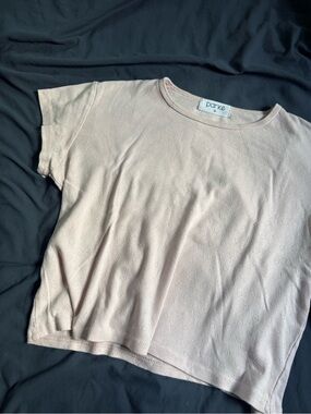 PARKE valentine’s day heart pointelle tee